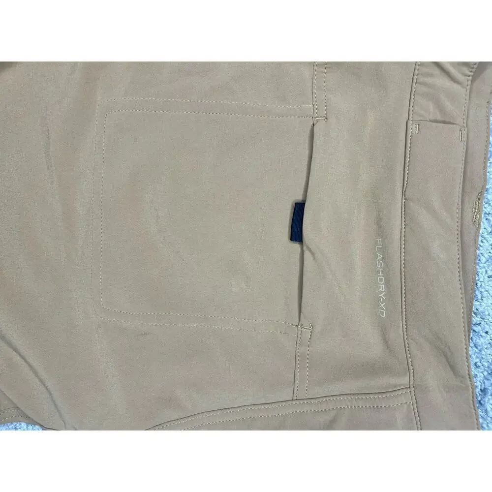 North Face Size Large Men's Shorts Hiking Brown Outdoor